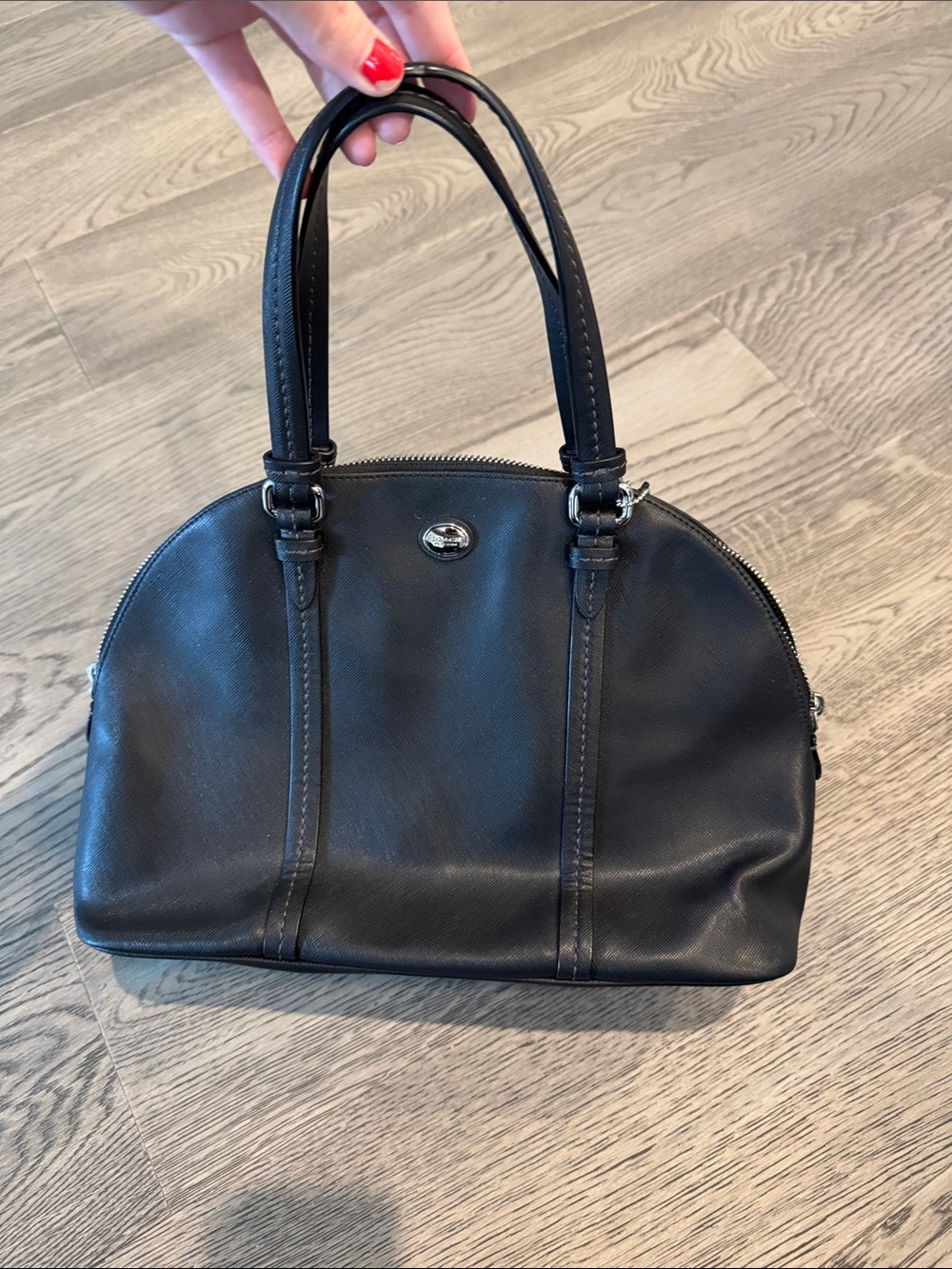 Coach Peyton Cora Domed Satchel